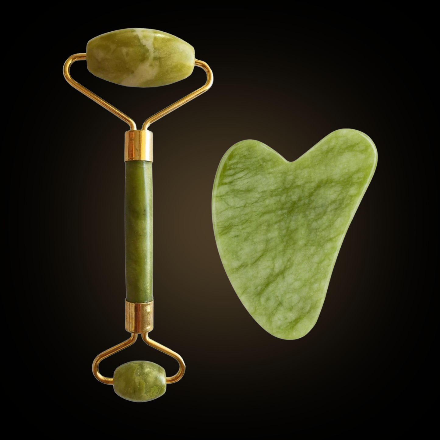 Masážní váleček a destička Gua Sha